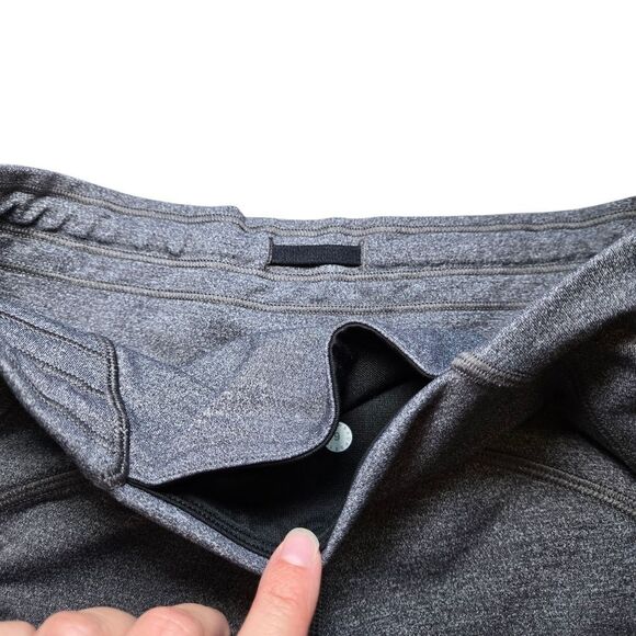 Lululemon Train Times 7/8 Pant 25" - Heathered Black - Picture 8 of 10